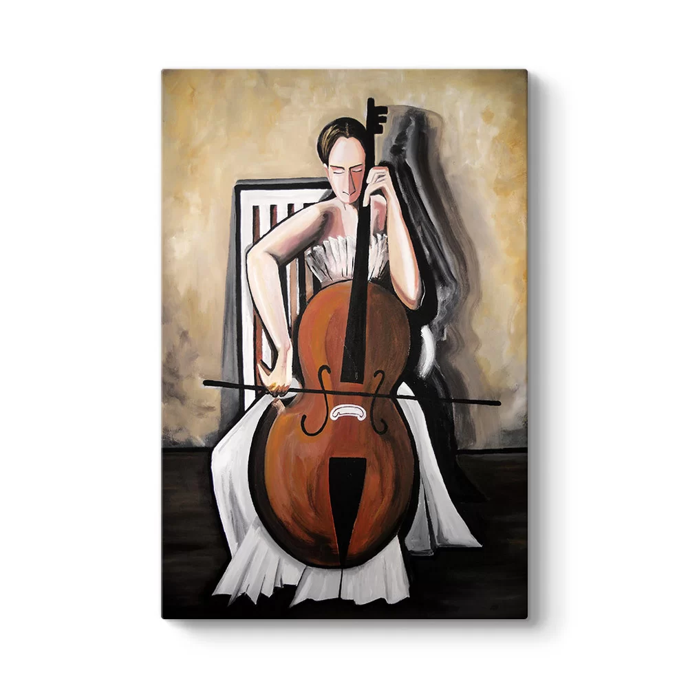 Viyolonsel Çello Tablo - Model 2